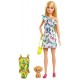 Poupee barbie 30cm et son chiot chelsea anniversaire perdu-lilojouets-morbihan-bretagne