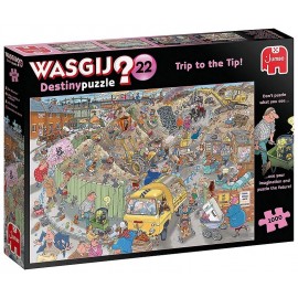 PUZZLE WASGIJ TRIP TO THE TIP 1000 PIECES DESTINY PUZZLE N22-LiloJouets-Morbihan-Bretagne