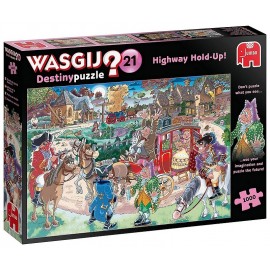 PUZZLE WASGIJ HIGHWAY HOLDUP 1000 PIECES DESTINY PUZZLE N21-LiloJouets-Morbihan-Bretagne