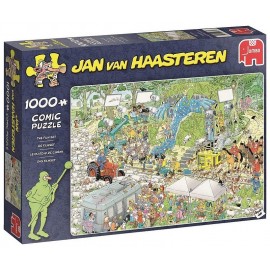 PUZZLE COMIC PLATEAU DE CINEMA 1000 PIECES JAN VAN HAASTEREN-LiloJouets-Morbihan-Bretagne