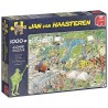 PUZZLE COMIC PLATEAU DE CINEMA 1000 PIECES JAN VAN HAASTEREN-LiloJouets-Morbihan-Bretagne