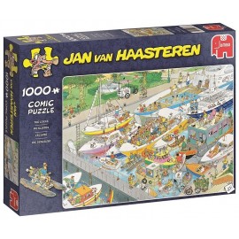 PUZZLE COMIC ECLUSE 1000 PIECES JAN VAN HAASTEREN-LiloJouets-Morbihan-Bretagne