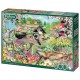 Puzzle  oiseaux du jardin au printemps 500 pieces-lilojouets-morbihan-bretagne