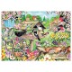 Puzzle  oiseaux du jardin au printemps 500 pieces-lilojouets-morbihan-bretagne