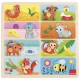 Puzzle bois repas prefere animaux encastrement petits boutons-lilojouets-morbihan-bretagne