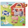 PUZZLE BOIS MAMANS ET BEBES ANIMAUX FERME ENCASTREMENT PETITS BOUTONS-LiloJouets-Morbihan-Bretagne