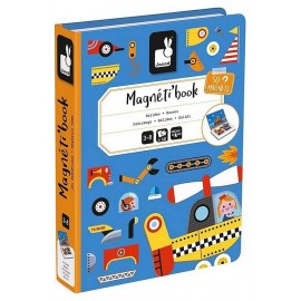 MAGNETIBOOK BOLIDES VEHICULES 50 MAGNETS-LiloJouets-Morbihan-Bretagne