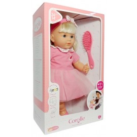 ADELE POUPEE 36CM BLONDE A COIFFER AVEC BROSSE-LiloJouets-Morbihan-Bretagne