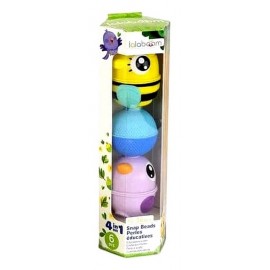 TUBES 6 PIECES PERLES ANIMAUX VERSION VIOLETTE LALABOOM-LiloJouets-Morbihan-Bretagne