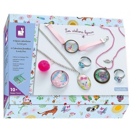 COFFRET 6 BIJOUX CABOCHONS LOVELY PETS ATELIERS BIJOUX-LiloJouets-Morbihan-Bretagne