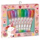 Pack 8 mini stylos gels licorne-lilojouets-morbihan-bretagne