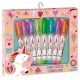 Pack 8 mini stylos gels licorne-lilojouets-morbihan-bretagne