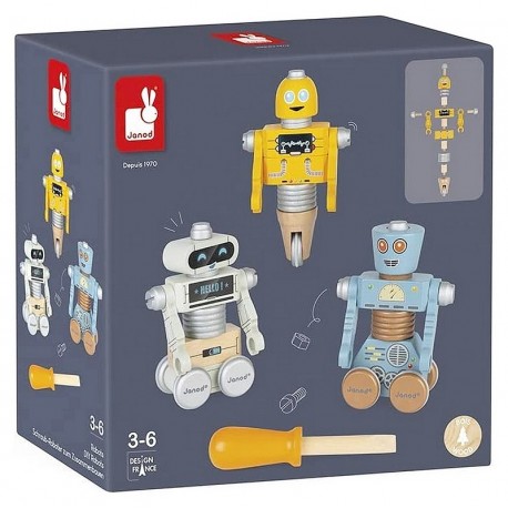 ROBOTS A CONSTRUIRE BRICO KIDS-LiloJouets-Morbihan-Bretagne