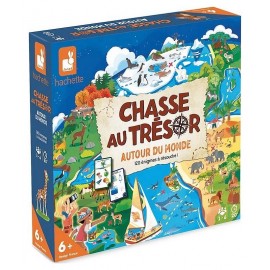 JEU CHASSE AU TRESOR AUTOUR DU MONDE-LiloJouets-Morbihan-Bretagne