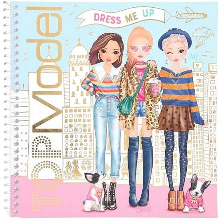 Cahier de dessins de Make-Up sur des Top Modèles, super modèles à coiffer  et à maquiller