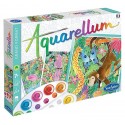 AQUARELLUM AMAZONE GRAND FORMAT 3 PLANCHES