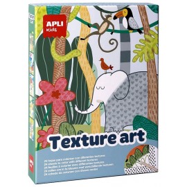 COFFRET TEXTURE ART COLORIAGE 24 FEUILLES-LiloJouets-Morbihan-Bretagne