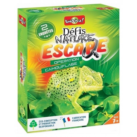 JEU ESCAPE DEFIS NATURE OPERATION CAMOUFLAGE-LiloJouets-Morbihan-Bretagne