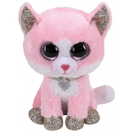 FIONA LE CHAT BEANIE BOO'S SMALL PELUCHE 15CM -LiloJouets-Morbihan-Bretagne