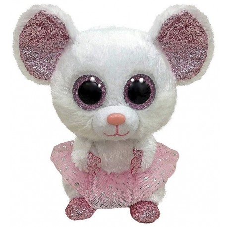 NINA LA SOURIS BEANIE BOO'S SMALL PELUCHE 15CM -LiloJouets-Morbihan-Bretagne