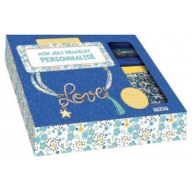 COFFRET MON JOLI BRACELET PERSONNALISE SUPERBE BIJOU LIVRE ET MATERIEL-LiloJouets-Morbihan-Bretagne