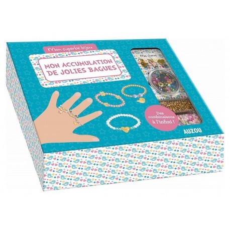 COFFRET ACCUMULATION DE JOLIES BAGUES MON SUPERBE BIJOU-LiloJouets-Morbihan-Bretagne