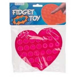 JEU FIDGET POP-IT COEUR ANTI-STRESS ASST