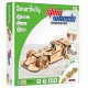 Smartivity voiture speeder bois roues motrices 102 pieces-lilojouets-morbihan-bretagne