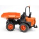 Mini dumper engin chantier orange ausa 1.16e-lilojouets-morbihan-bretagne