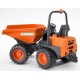 Mini dumper engin chantier orange ausa 1.16e-lilojouets-morbihan-bretagne