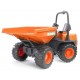 Mini dumper engin chantier orange ausa 1.16e-lilojouets-morbihan-bretagne