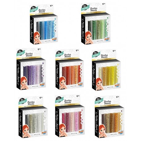 PACK 5 TUBES DE PERLES 2MM ASST-LiloJouets-Morbihan-Bretagne