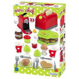 COFFRET TOASTER ET PETIT DEJEUNER 33 PIECES-LiloJouets-Morbihan-Bretagne