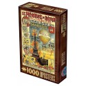 PUZZLE GRANDE FETE 1000 PIECES VINTAGE POSTERS
