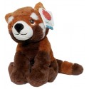 PELUCHE PANDA ROUX 25CM - KEELECO ECO-RESPONSABLE