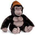 PELUCHE SINGE GORILLE 30CM - KEELECO ECO-RESPONSABLE