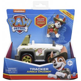 FIGURINE TRACKER AVEC VEHICULE 15CM PAT PATROUILLE-LiloJouets-Morbihan-Bretagne