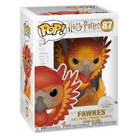 FIGURINE POP 087 FAWKES 9CM PHENIX FUMSECK FILM HARRY POTTER-LiloJouets-Morbihan-Bretagne