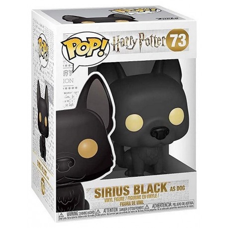 FIGURINE POP 073 SIRIUS BLACK CHIEN NOIR FANTOME 9CM FILM HARRY POTTER-LiloJouets-Morbihan-Bretagne