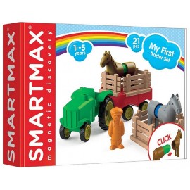 SMARTMAX MY FIRST TRACTEUR 22 PIECES MAGNETIQUES