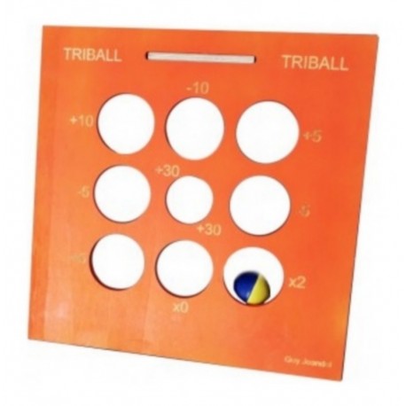 JEU TRIBALL PLATEAU BOIS 60x60CM-LiloJouets-Morbihan-Bretagne