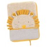 PROTEGE CARNET DE SANTE TETE LION SOUS MON BABOBAB-LiloJouets-Morbihan-Bretagne