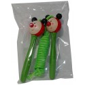 CORDE A SAUTER BOIS 200CM TETE ANIMAL ASST