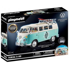 70826 VEHICULE VOLKSWAGEN T1 COMBI EDITION LIMITEE PLAYMOBIL-LiloJouets-Morbihan-Bretagne