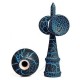 Bilboquet kendama crakle bleu boule 6cm-lilojouets-morbihan-bretagne