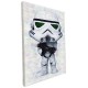 Deco pop stormtrooper star wars toile 40x30cm sur chassis bois-lilojouets-morbihan-bretagne