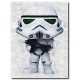 Deco pop stormtrooper star wars toile 40x30cm sur chassis bois-lilojouets-morbihan-bretagne