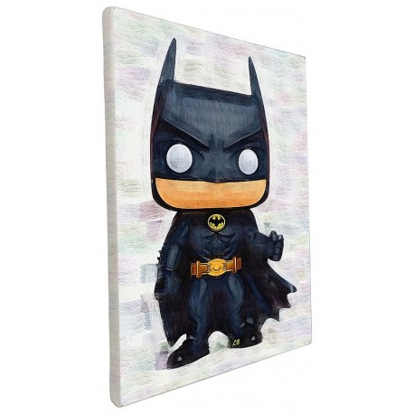 DECO POP BATMAN BABY TOILE 40X30CM SUR CHASSIS BOIS-LiloJouets-Morbihan-Bretagne