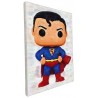 DECO POP BABY SUPERMAN TOILE 40X30CM SUR CHASSIS BOIS-LiloJouets-Morbihan-Bretagne