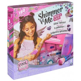 COFFRET TATOUAGES PAILLETTES SHIMMER ME BODY ART COOL MAKER